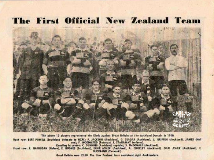 New Zealand Rugby League Team 1910